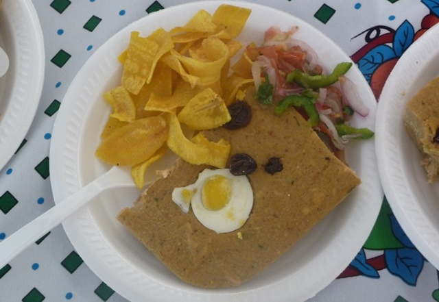 Greñoso plato tipico de Chade, Manabí, Ecuador