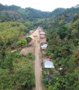 Vista aérea de San Francisco de Paján